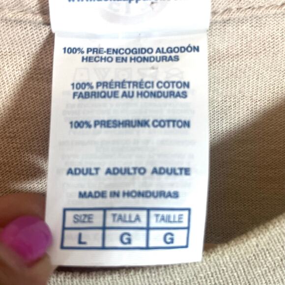 Sturgis Black Hills Motorcycle Rally 2017 Beige Mens T Shirt Size Large - Picture 7 of 8